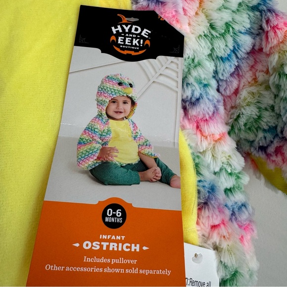 HYDE And EEK! Infant Ostrich Costume Size 0-6 Months NWT - Picture 4 of 6